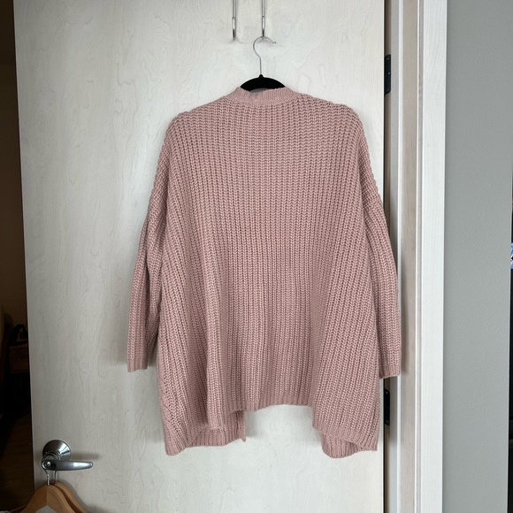 Thread & Sage Blush Cable Cardigan Size M - Picture 4 of 4